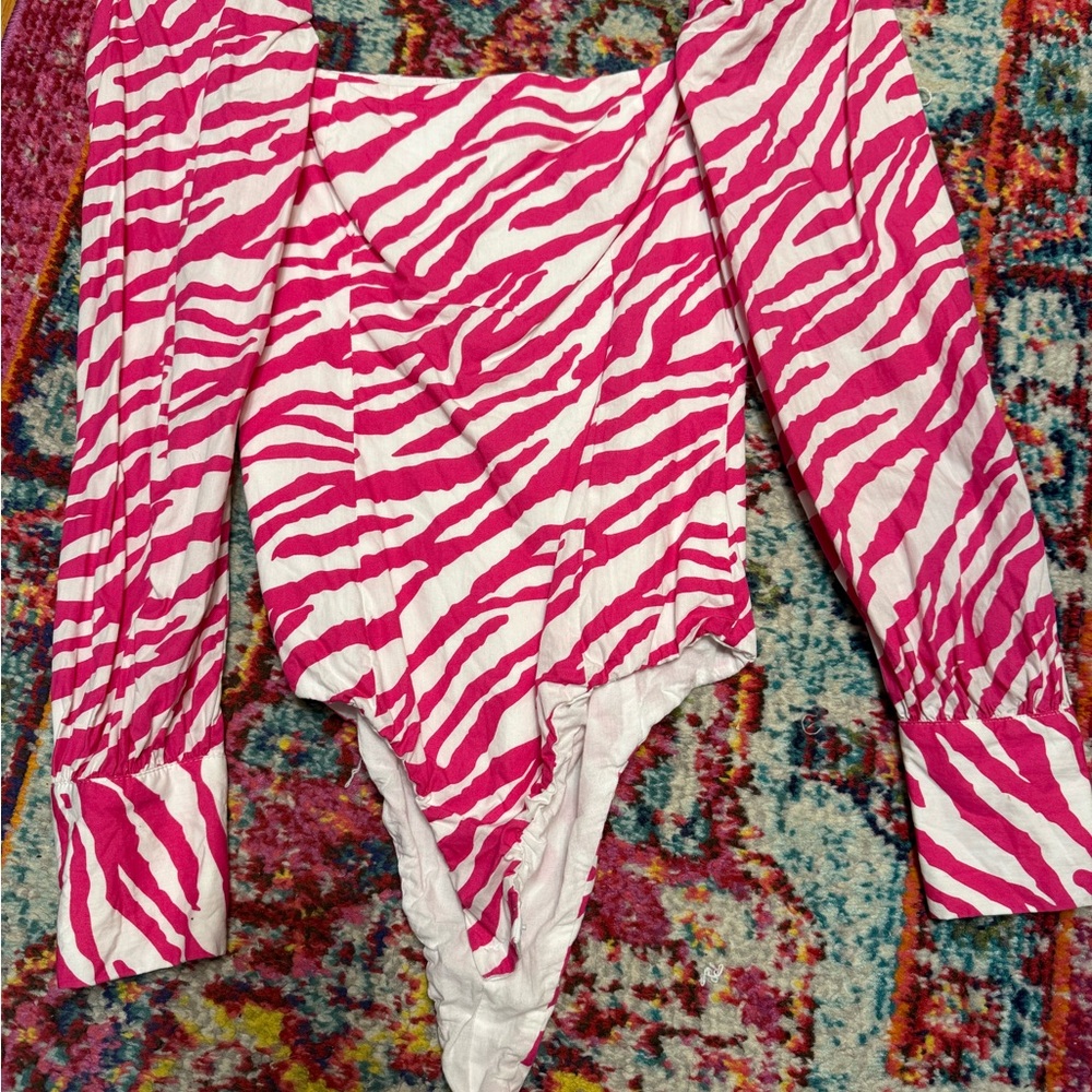 Zara zebra bodysuit